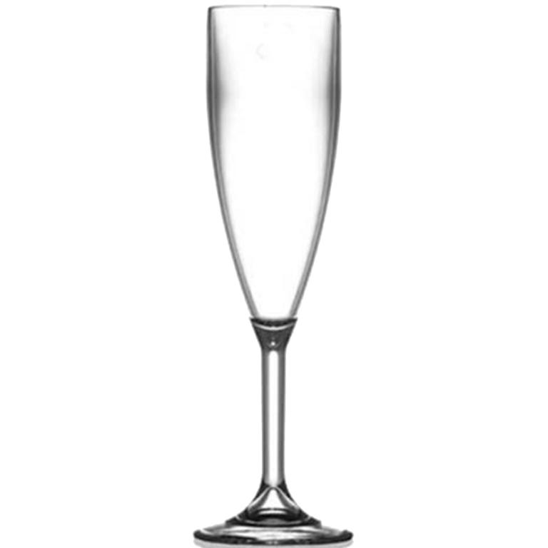 Champagneglas 19 cl. Kunststof